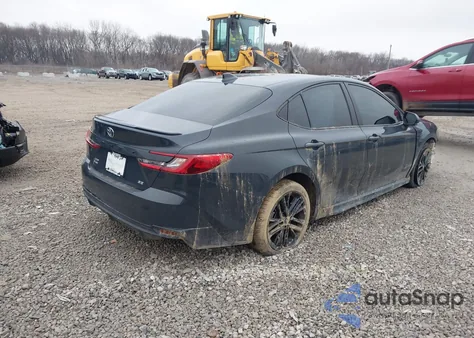 2025 Toyota Camry Se from USA, damaged, VIN 4T1DBADK5SU512177